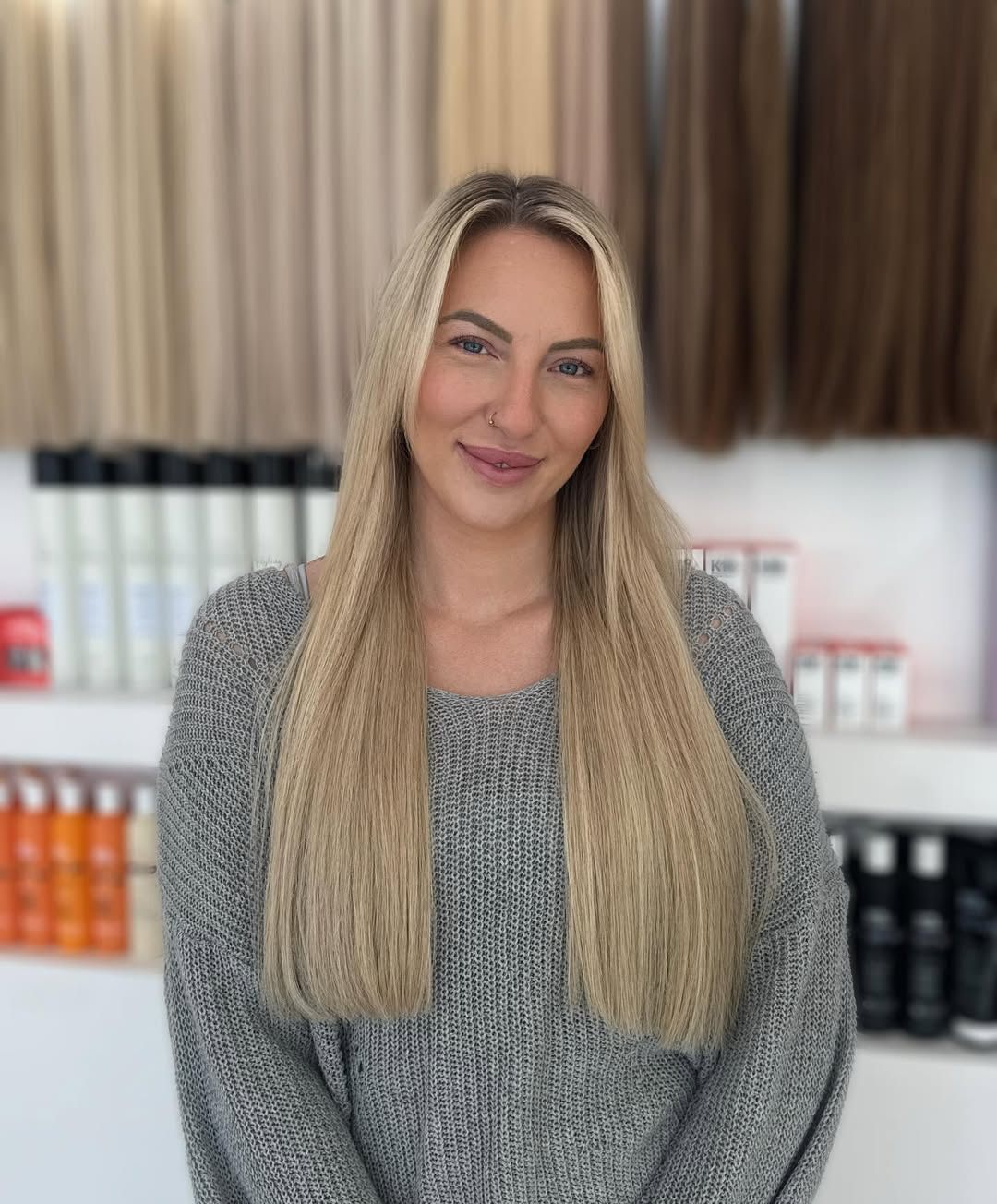Sal, owner of Sal's Hair Studio, in her private Yokine studio